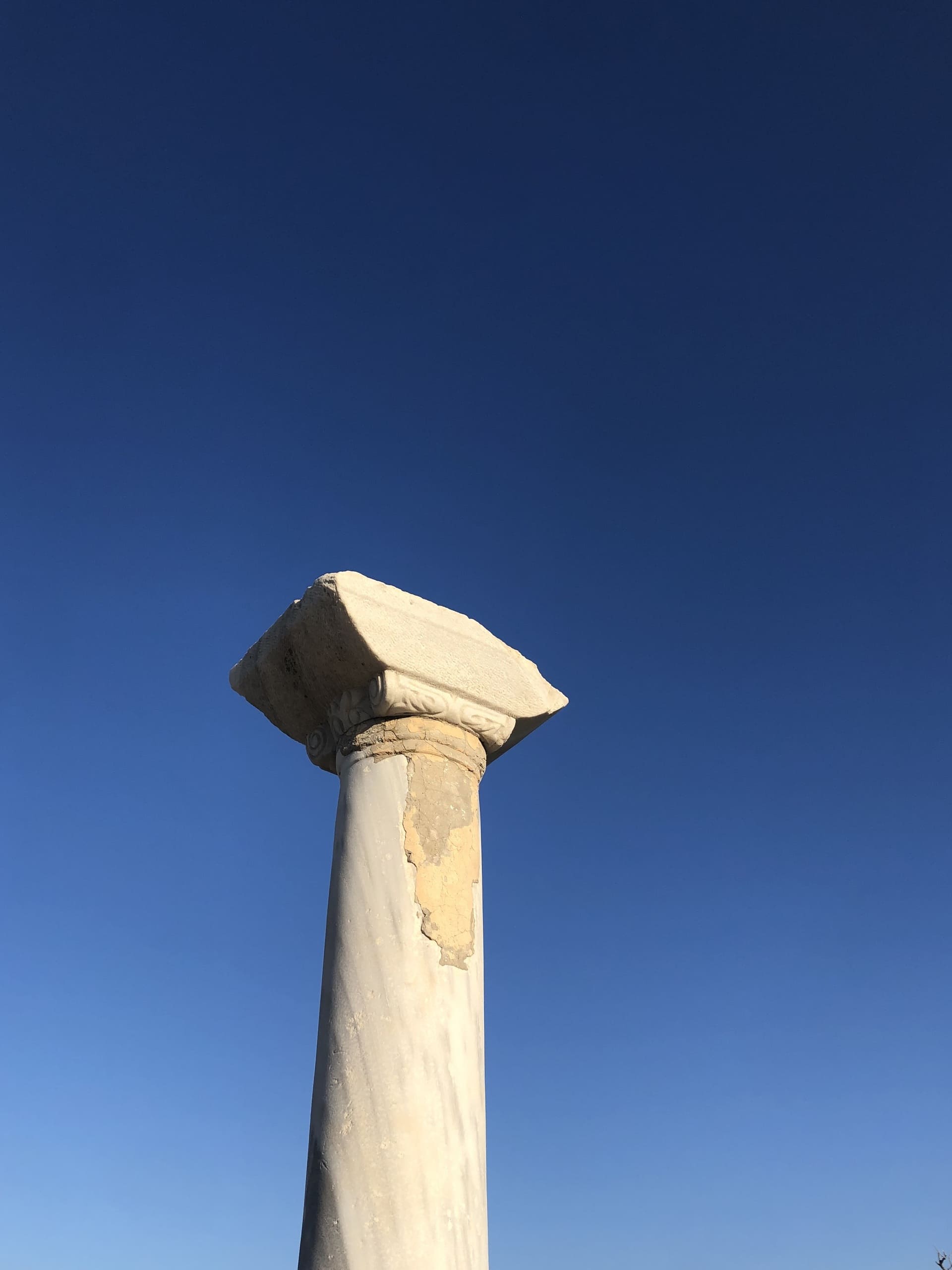 colonne à Samos colonne à Samos