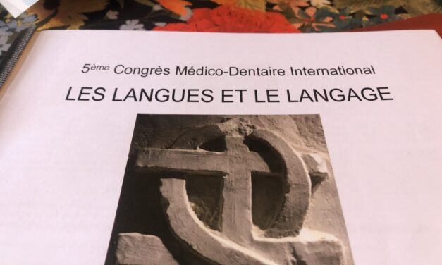 Une parole de fer (conférence donnée lors du 5ème Congrès Médico-Dentaire International)