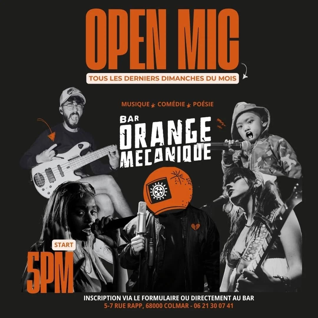 Bar à bières l'Orange Mécanique (scène ouverte) Bar à bières l'Orange Mécanique (scène ouverte)