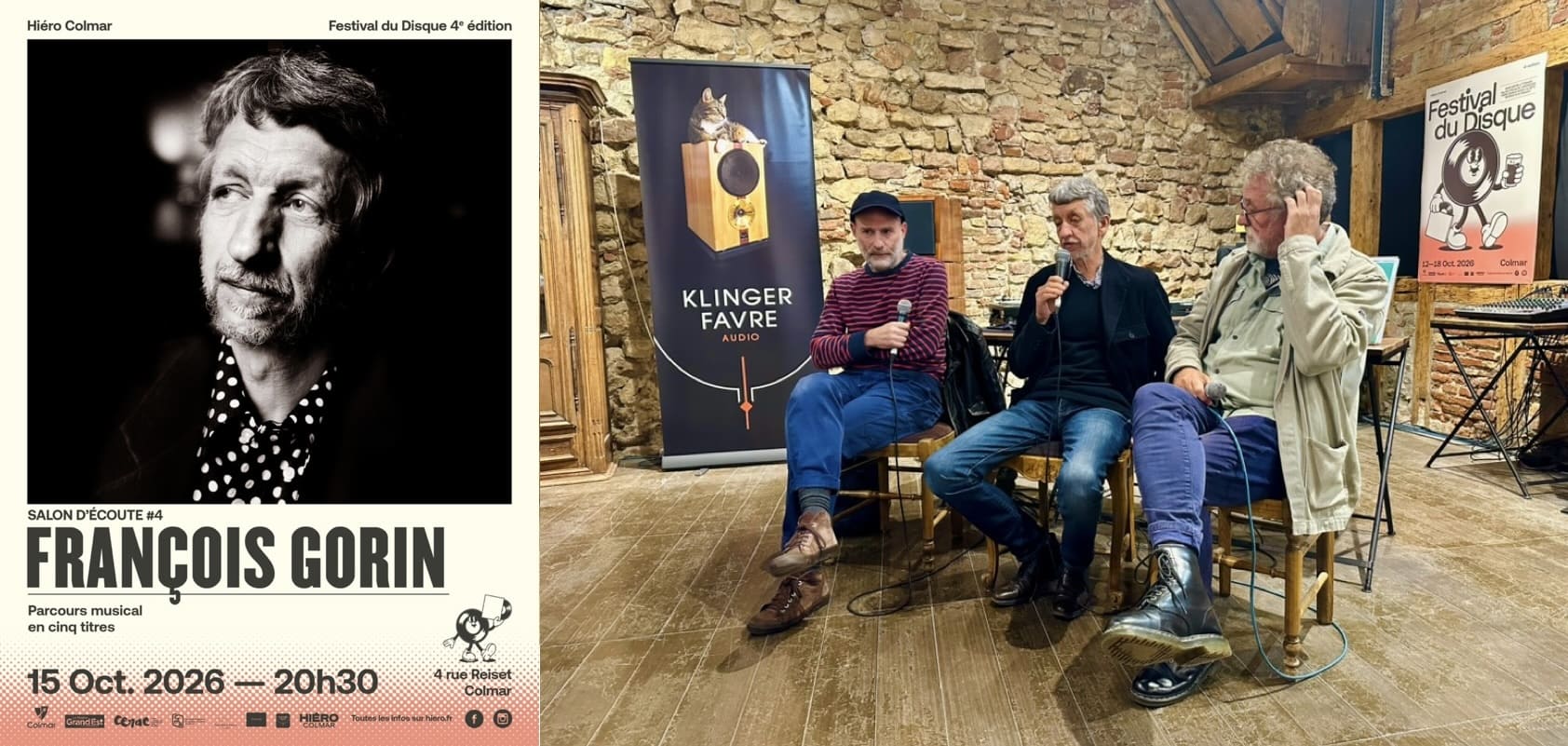 Salon d’écoute 4 : Le parcours musical (et donc vital) d’un rock critic en cinq titres · François Gorin 