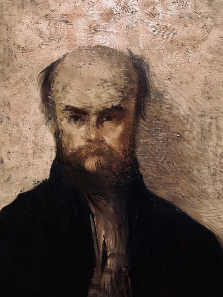 Portrait de Paul Verlaine par Edmond Aman-Jean (Musée de la Cour d’Or à Metz)